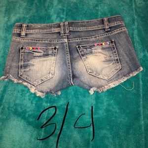 Jean shorts